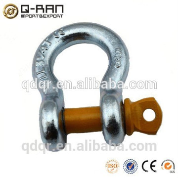 Crane Galvanized Shackle/Drop Forged Crane Galvanized Shackle